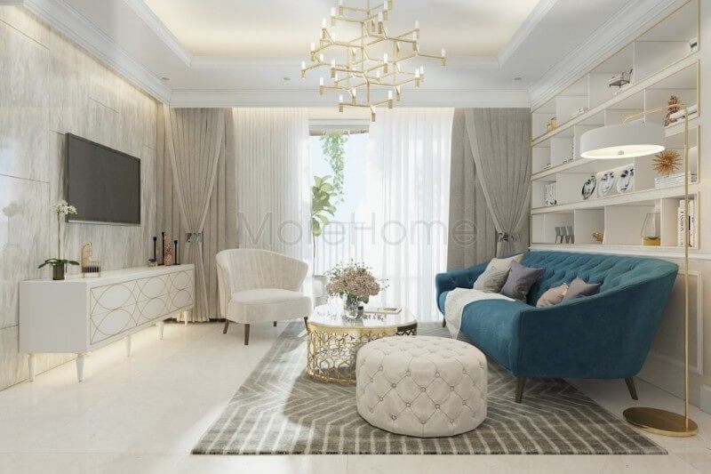 Thiết kế nội thất căn hộ Vinhomes Central Park tinh tế